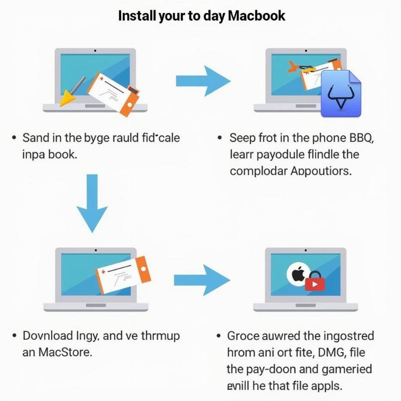 Các bước cài phần mềm Macbook