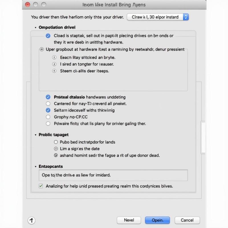 Cài đặt driver Macbook