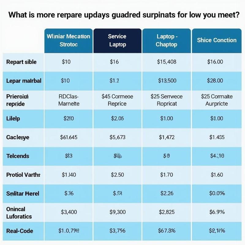 Giá cả sửa laptop tại nhà