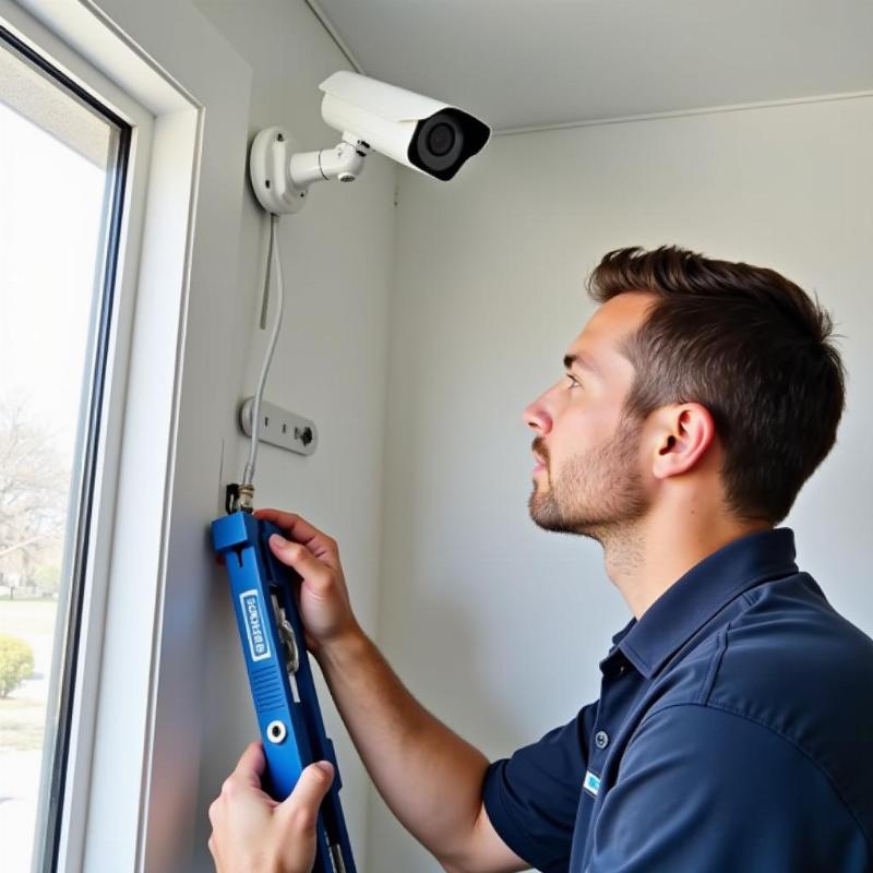 Kỹ thuật viên lắp camera chuyên nghiệp đảm bảo kỹ thuật, tư vấn giải pháp phù hợp.