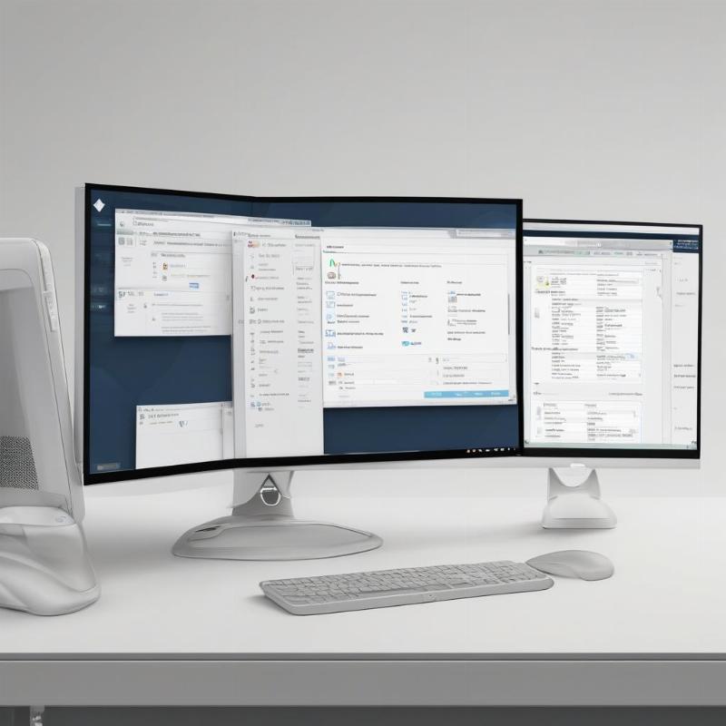 Màn hình máy tính hiển thị giao diện Device Manager (Quản lý thiết bị) với các driver được cài đặt và một số đang được cập nhật, minh họa quá trình cài đặt driver