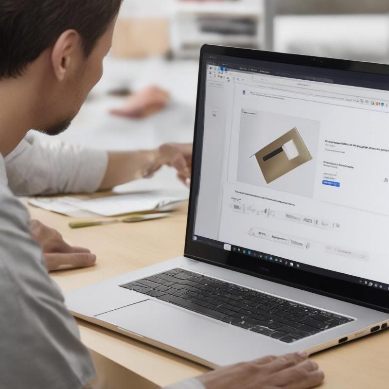 Người dùng đang cài đặt các driver và phần mềm cơ bản cho Windows 10 mới.