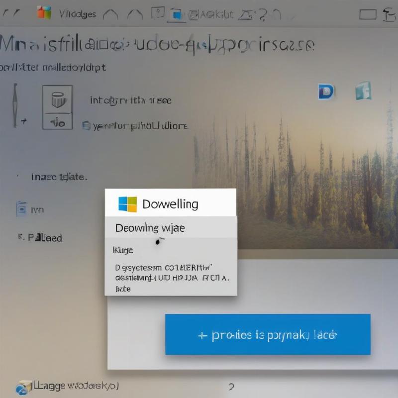 Hình ảnh mô tả giao diện Windows Update đang tải xuống và cài đặt các bản cập nhật để tối ưu hóa hệ thống sau khi cài đặt lại máy tính