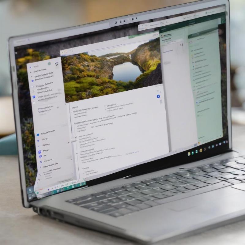 Màn hình laptop hiển thị giao diện cài đặt Windows 11 với các tùy chọn tối ưu hóa hệ thống và gỡ ứng dụng.