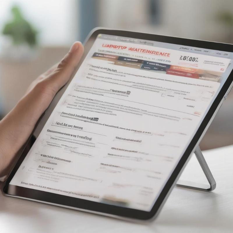 Bảng giá bảo dưỡng laptop định kỳ tại nhà