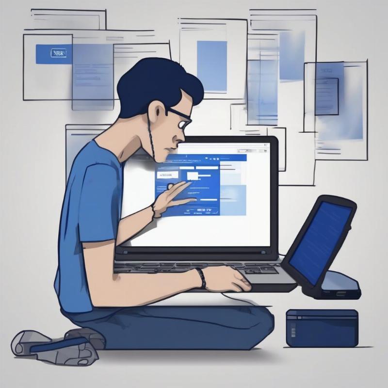 Người dùng đang khắc phục lỗi trong quá trình cài Windows 10 Home tại nhà TP.HCM