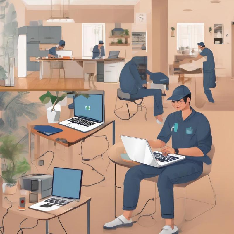 Quy trình nâng cấp SSD tại nhà Gò Vấp diễn ra chuyên nghiệp, từ tư vấn đến bàn giao máy cho khách hàng.