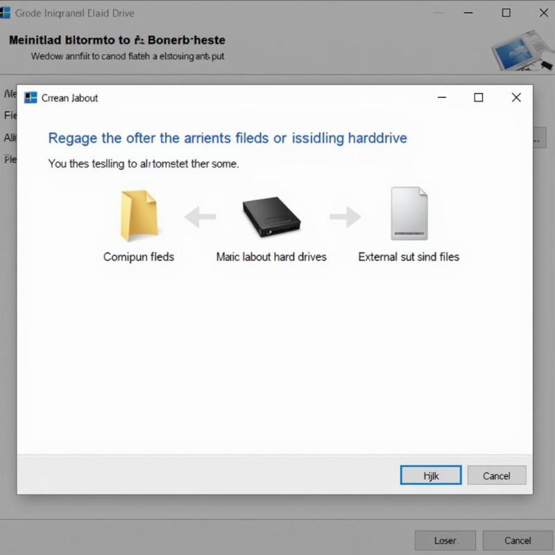 Sao lưu dữ liệu trước khi cài win để tránh mất mát