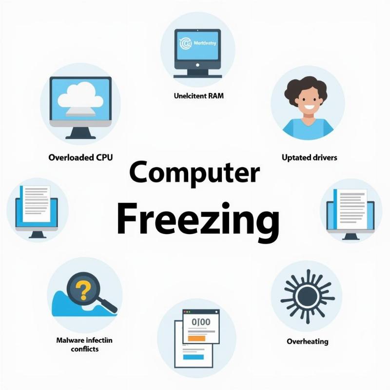 Nguyên nhân máy tính bị đơ thường gặp