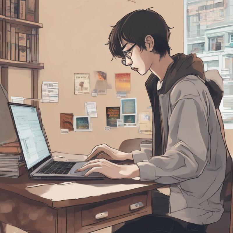 Sinh viên TP.HCM đang tự cài đặt Windows tại nhà với USB boot và laptop